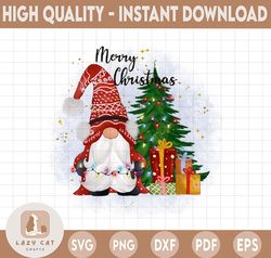 Merry Christmas Gnome Sublimation, Christmas Png, Waterslide, Digital Clipart, Christmas PNG Digital Download