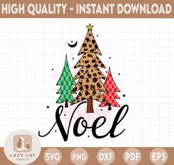 Noel PNG, Christmas Tree Sublimation, Santa, Winter, Rustic, Holiday Print Files, Print File for Sublimation Or Print