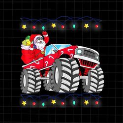 Santa Driving Truck Png, Santa Truck Christmas Png, Truck Xmas Png, Santa Christmas Png, Santa Xmas Png