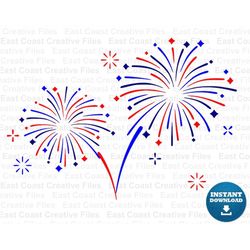 Firework SVG and PNG File, 4th of July SVG, Firework png, 4th of July Svg for Silhouette, Cricut cut files, svg, dxf, ep