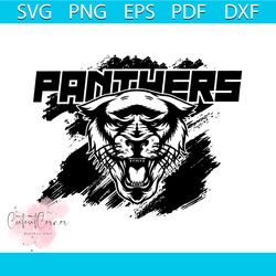 Panthers svg, Trendig Svg, Vintage Panthers svg, Football SVG, Cameo Svg, Grunge Panthers head svg, Football iron Svg, s