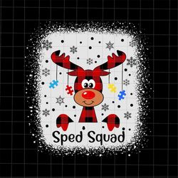 Sped Squad Reindeer Christmas Svg, Reindeer Buffalo Plaid Sped Squad Svg, Reindeer Christmas Svg, Reindeer Xmas Svg