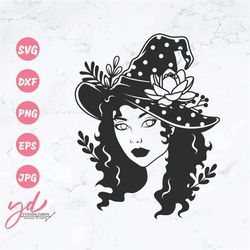 Witch Svg | Witchcraft Svg Files | Halloween Witch Svg | halloween svg | Witch clipart | Magical Girl svg | Witch cricut