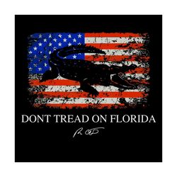 Dont Tread On Florida Svg, Trending Svg, Crocodile Svg, America Flag Svg