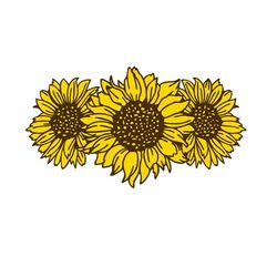 Sunflower Bouquet sunflower bouquet Autumn Sunflower Flowers Flower - SVG Download File - Plotter File - Crafting - Plot
