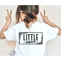 Little Sister SVG PNG PDF, Baby Girl Svg, Sister Svg, Baby Onesie Svg, Newborn Svg, New Baby Svg, Little Sister Shirt,Pr