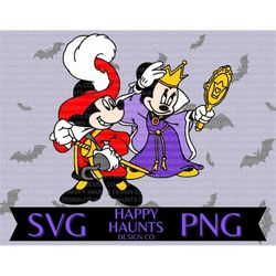 Mice villains  SVG, easy cut file for Cricut, Layered by colour