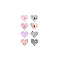 Mandala Heart SVG, Valentine's Day SVG, Love, Silhouette Cameo, Cricut, ScanNCut, Digital Cut File, Pink V-day, Clipart,