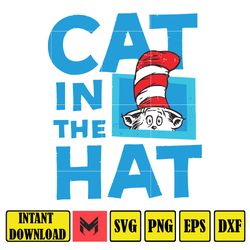 Dr Seuss Svg, Cat In The Hat SVG, Dr Seuss Hat SVG, Green Eggs And Ham Svg, Dr Seuss for Teachers Svg (379)