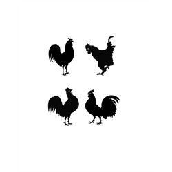 Rooster, Rooster SVG, SVG, Rooster SVG Files, Cricut, Silhouette Cameo, ScanNCut, Design, Rooster Cut Files, Rooster Cli