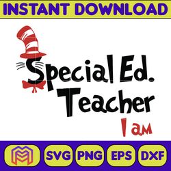 Dr Seuss Svg, Cat In The Hat SVG, Dr Seuss Hat SVG, Green Eggs And Ham Svg, Dr Seuss for Teachers Svg (27)