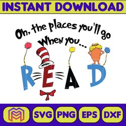 Dr Seuss Svg, Cat In The Hat SVG, Dr Seuss Hat SVG, Green Eggs And Ham Svg, Dr Seuss for Teachers Svg (5)