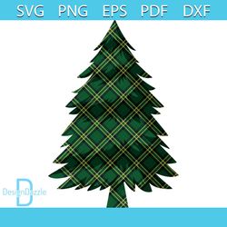 Christmas Tree Svg, Christmas Svg, Xmas Svg, Buffalo Plaid Svg, Christmas Gift Svg