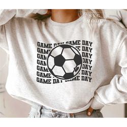 Game Day Vibes SVG PNG PDF, Soccer Game Day Svg, Soccer Svg, Game Day T-Shirt, Soccer Mom Svg, Sports Shirt Svg, Game Da