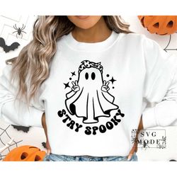 Stay Spooky SVG PNG, Spooky Vibes Svg ,Halloween Vibes Svg, Spooky Girl svg, Spooky Season Svg, Halloween Svg, Halloween