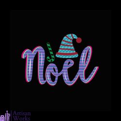 noel and santa hat svg, christmas svg, noel svg, santa hat svg