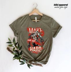 Body Builder T-shirt - Make your body hard  - Muscle T-Shirt