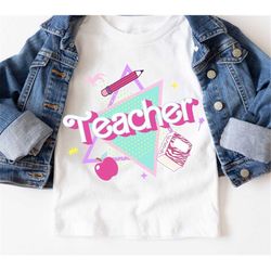Doll Inspired Teacher Shirt, Teacher Png, Teacher Shirt PNG Sublimation Design DOWNLOAD For Sublimation, Teacher Shirt D
