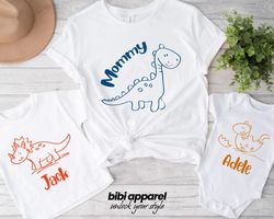 Dinosaur Family Shirts, Suraus Shirts, Family Matching T-Shi
