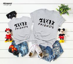 Disney Friends T-shirt, Disney Friends, Bella Canvas, Disney