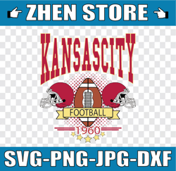 Kansas City Football Svg, Football Team Svg, Kansas City Football , Png Svg dxf NCAA Svg, NCAA Sport Svg, Digital Downlo