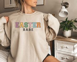 Easter babe shirt, Retro easter, easter shirt,  bunny shirt,