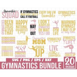 Gymnastics SVG Bundle, Gymnastics SVG, Gymnast Cut File, Gymnastics Quotes, Sports Svg, Rhythmic Gymnastics Svg, Gymnast