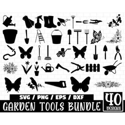 Garden Tools SVG Bundle, Gardening Tools SVG, Tools SVG, Gardening Svg,, Garden Tools vector, Gardening Cut Files, Garde