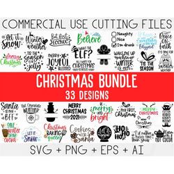 Christmas SVG Bundle, Merry Christmas svg, Christmas Ornaments Svg, Winter svg, Funny christmas svg, Christmas shirt, Xm