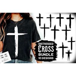 Distressed Cross bundle svg, Cross bundle svg, Distress cross svg, Cross SVG, Cross Bundle SVG, Old Rugged Crosses SVG,