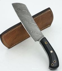 tanto knife,custom hand made damascus steel hunting knife