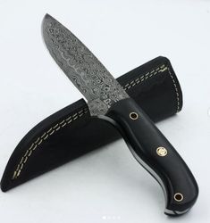 Damascus Skinner Knife,Custom Hand Made Damascus Steel Skinner Knife
