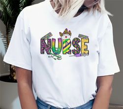 Mardi gras nurse shirt,  nurse gift, Shenanigans shirt, mard
