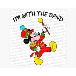 Mickey Mouse - Mickey With the Band - Digital Download SVG