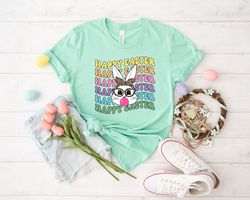 Retro Happy Easter shirt, easter shirt, easter outfit, happy