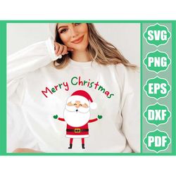 Christmas SVG, christmas svg files, Santa SVG, christmas cut files, Christmas clipart, Christmas svg cricut