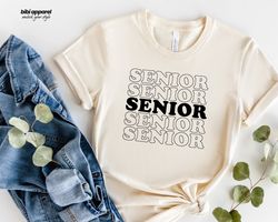 Senior 2022 Shirt, Senior Shirt, Class Of 2022 Shirt, Gradua