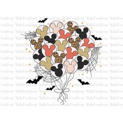 Halloween Balloons Svg, Trick Or Treat Svg, Spooky Vibes Svg, Boo Svg, Svg, Png Files For Cricut Sublimation