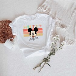 Vintage Mickey Shirt, Retro Mickey Shirt, Mickey Gift Shirt, Disneyland Shirt, Disney World Shirt, Disney Vacation Shirt