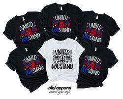 United We Stand Shirt, 4th of July Shirt, Boys 4th of July S
