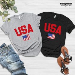 USA Flag Shirt, 4th of July Shirt, Big USA Tshirt, USA , Usa