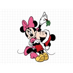 Mouse Mistletoe Christmas Svg, Magic Castle Christmas, Christmas Squad Svg, Mickey Minnie Xmas Svg, Holiday Png Files Fo