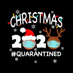 Christmas Quarantine 2020 svg, Funny Christmas Lights svg, christmas face mask svg, Quarantine Christmas 2020 svg for Cr
