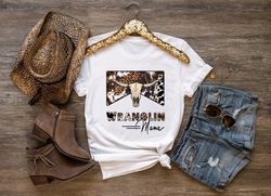 Wranglin Mama shirt, mommy and me outfits, Western Clothes,