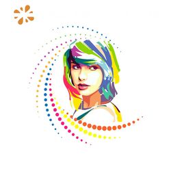 Taylor Swift Inspired SVG Taylor Pop Art SVG Digital Cricut File