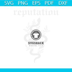 Reputation Snake Taylor Swift SVG Reputation Album SVG File