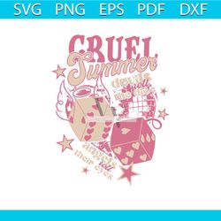 Cruel Summer Taylor Swiftie SVG Lover Album SVG Cutting File