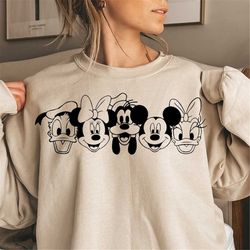 Mickeyy and Friends Svg Png Instant Download Printable Design Svg For Cricut Cutting File Vinyl Cut File