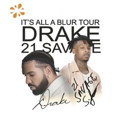 Drake Rapper Its All A Blur Tour 2023 PNG Sublimation Download