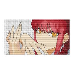 Anime cross stitch pattern Nagai Ajin PDF Saga Digital Instant Download